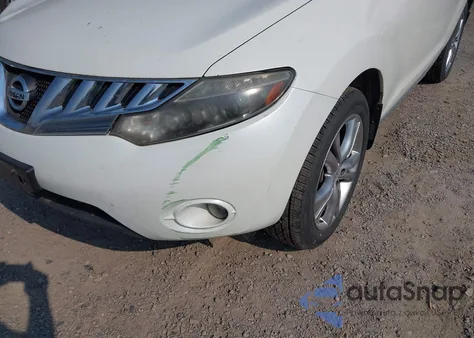 2009 Nissan Murano Le z USA, uszkodzony, nr VIN JN8AZ18W59W112803